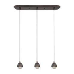Westinghouse Oil Rubbed Bronze Bronze 3 Lights Mini Pendant Light