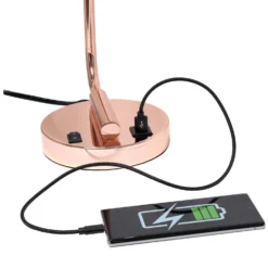 Simple Designs 20 In. Rose Gold Desk Lamp -Lightify Store 8be67221 14bc 41ae ad6b 2032cdf55a4f