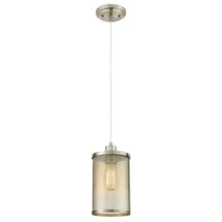 Westinghouse Brushed Nickel 1 Lights Mini Pendant Light