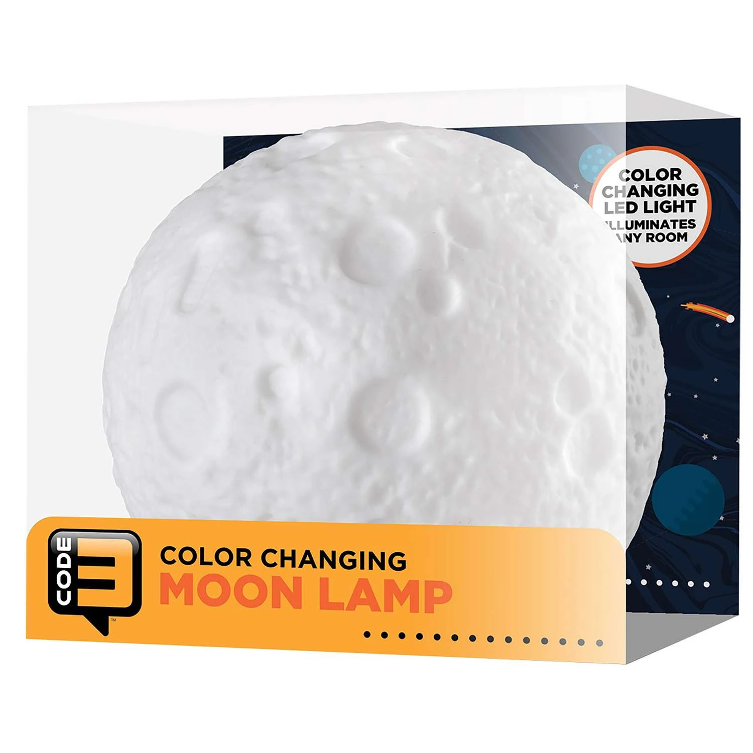 SmartWorks Manual Battery Powered Moon LED Night Light 2 SmartWorks Manual Battery Powered Moon LED Night Light - Image 2