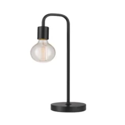 Globe Electric 18 In. Black Table Lamp