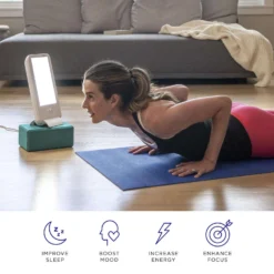 Verilux HappyLight 12.5 In. White Desk Lamp -Lightify Store 947b528f 85f5 4ac1 9e80 d86accd4d98e