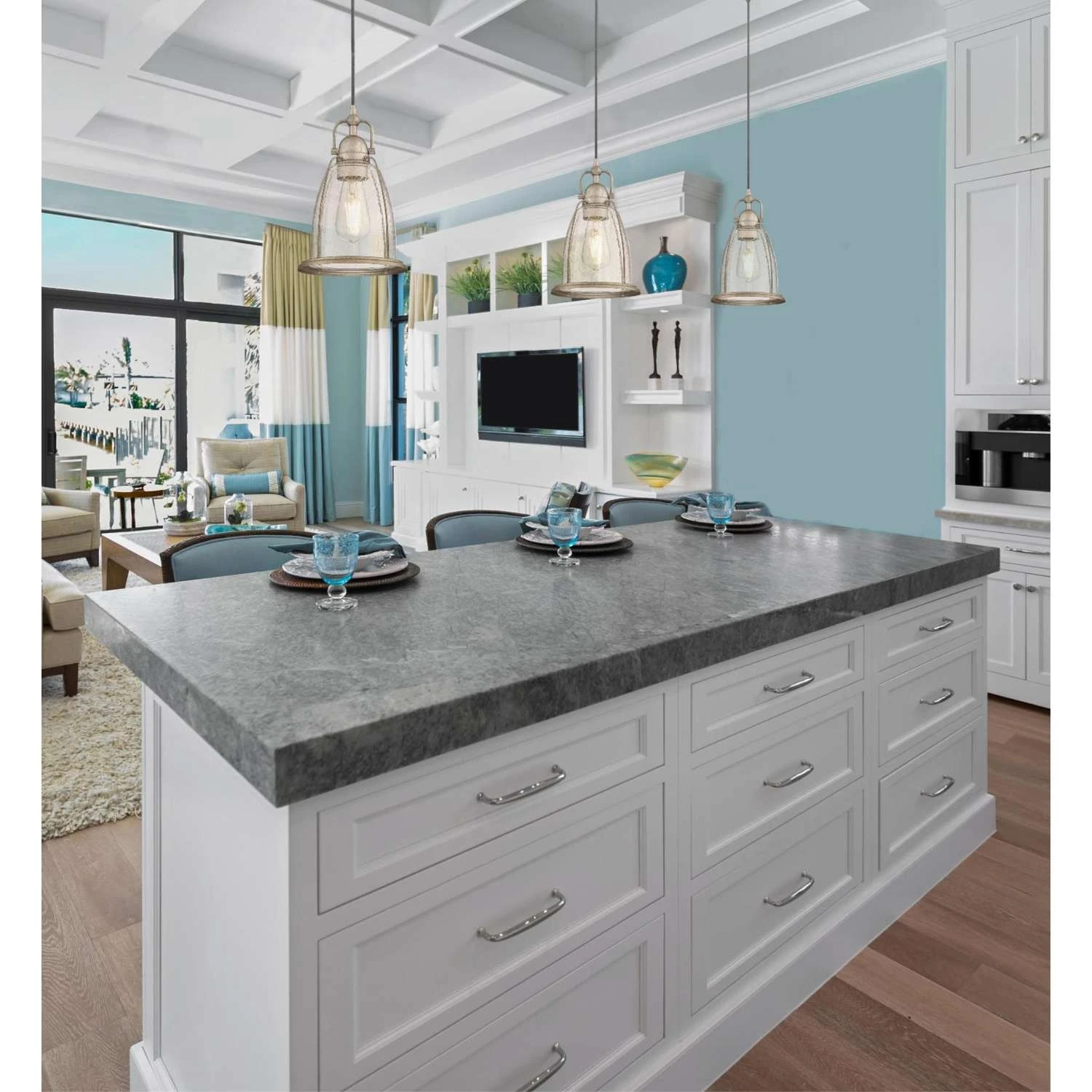 Westinghouse North Shore Weathered Metallic 1 Lights Mini Pendant Light 2 Westinghouse North Shore Weathered Metallic 1 Lights Mini Pendant Light - Image 2