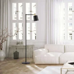 Globe Electric Lex 60 In. Matte Black Floor Lamp -Lightify Store 95a65b23 5f4c 4ef2 8062 27306f65d64d