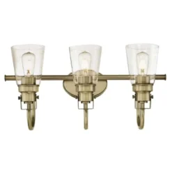 Westinghouse 3 Polished Brass Bronze Wall Sconce W/Remote
