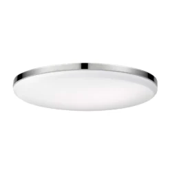 Globe Electric Ellington 2 In. H X 14 In. W X 14 In. L Chrome Ceiling Light