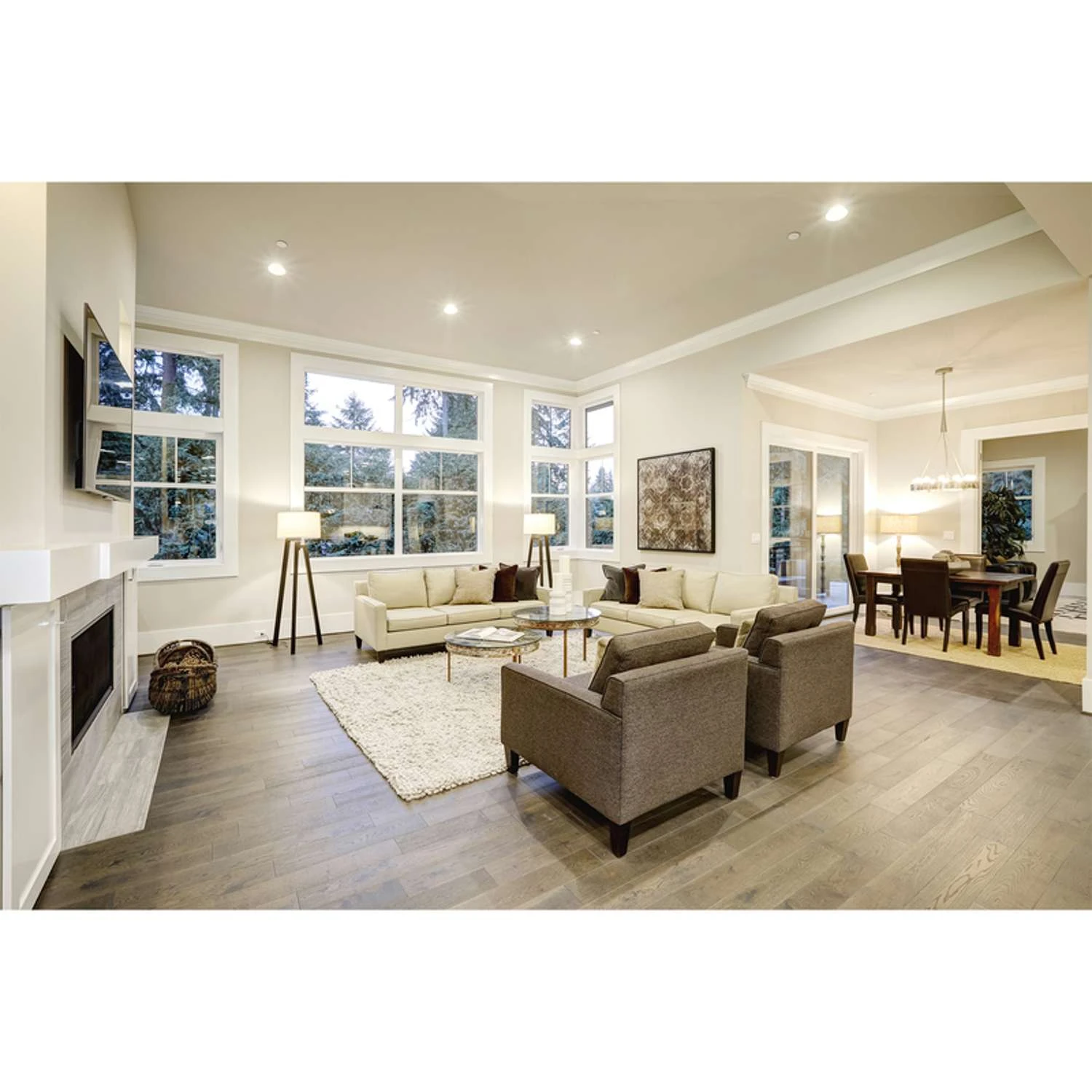 Halo HLB4 Series Matte White 4 In. W LED Smart-Enabled Canless Recessed Downlight 12 W 2 Halo HLB4 Series Matte White 4 In. W LED Smart-Enabled Canless Recessed Downlight 12 W - Image 2