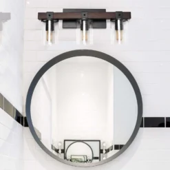 Lalia Home 5.5 In. H X 9.5 In. W X 22.25 In. L Brown Ceiling Light -Lightify Store 9e96930b 415d 4f2d 8fc2 35d34504ca82