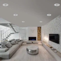 Globe Electric Ultra Slim Energy Star White 6 In. W Aluminum LED Canless Recessed Downlight 12 W -Lightify Store a416b04e 82f9 423e 9ae6 aed63531e3b0