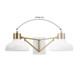 Globe Electric Berkeley 1-Light Polished Brass Wall Sconce -Lightify Store a5832e1f dbd2 4090 a668 2fb790723f9b