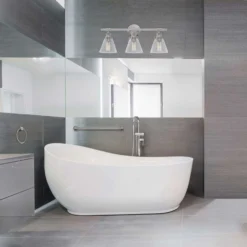 Globe Electric Parker 3-Light Chrome Wall Sconce -Lightify Store aa71f6b7 c990 4201 b9aa 25cb5351c8a6