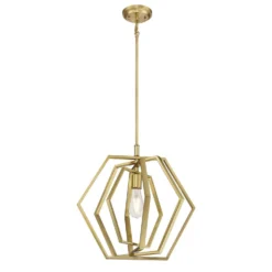 Westinghouse Holly Champagne Brass 1 Lights Pendant Light