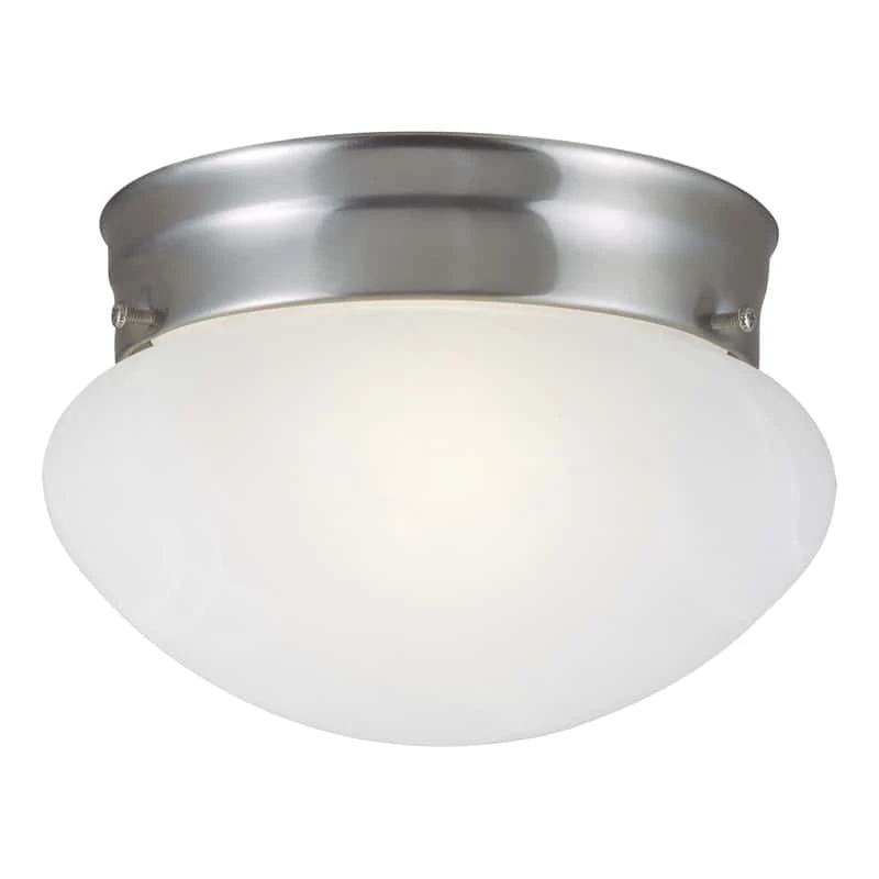 Design House Millbridge 5.3 In. H X 9.5 In. W X 9.5 In. L Ceiling Fixture 1 Design House Millbridge 5.3 In. H X 9.5 In. W X 9.5 In. L Ceiling Fixture