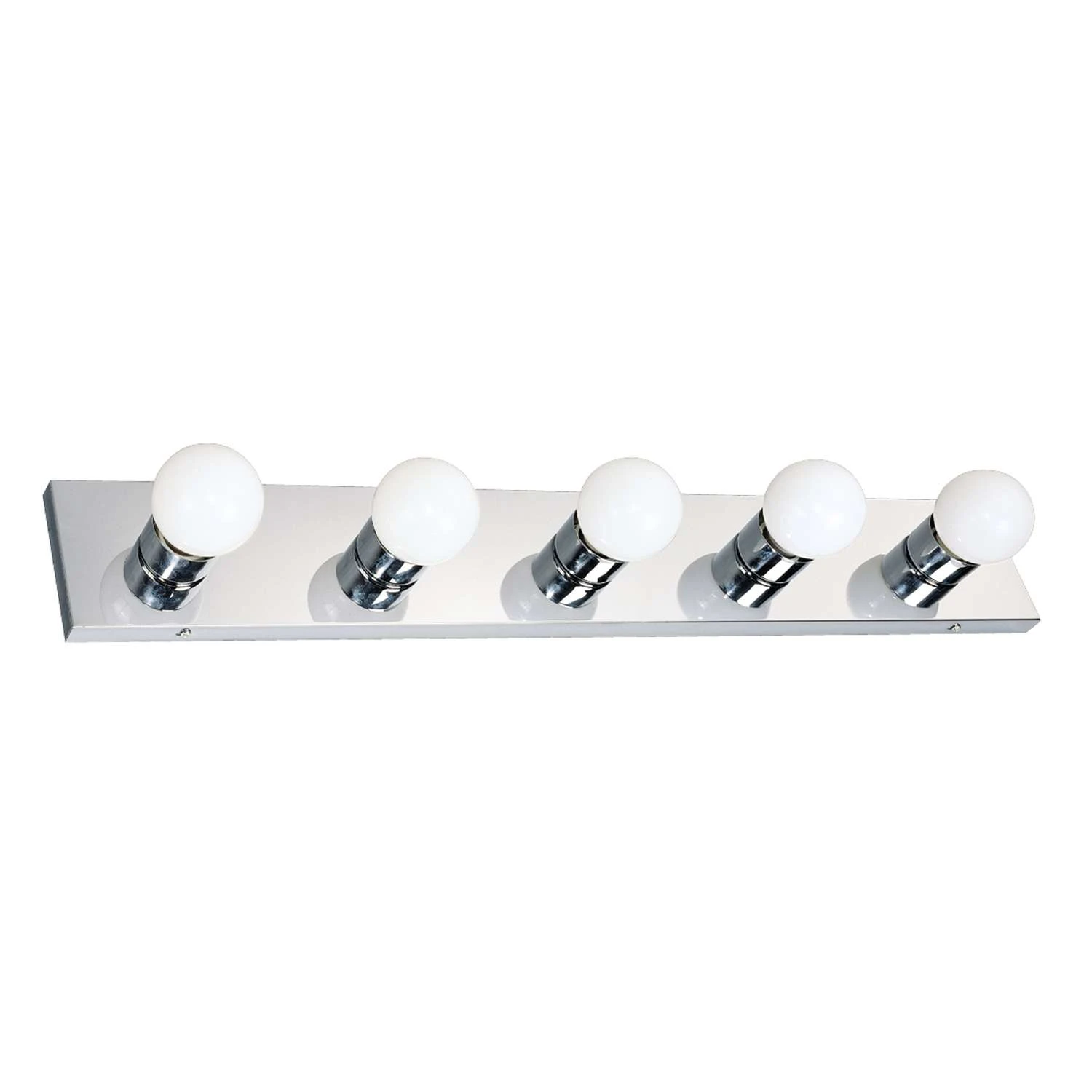 Design House Polished Chrome 5 Lights Vanity Light Surface 1 Design House Polished Chrome 5 Lights Vanity Light Surface