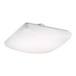 Metalux 2.4 In. H X 15 In. W X 15 In. L White LED Ceiling Light