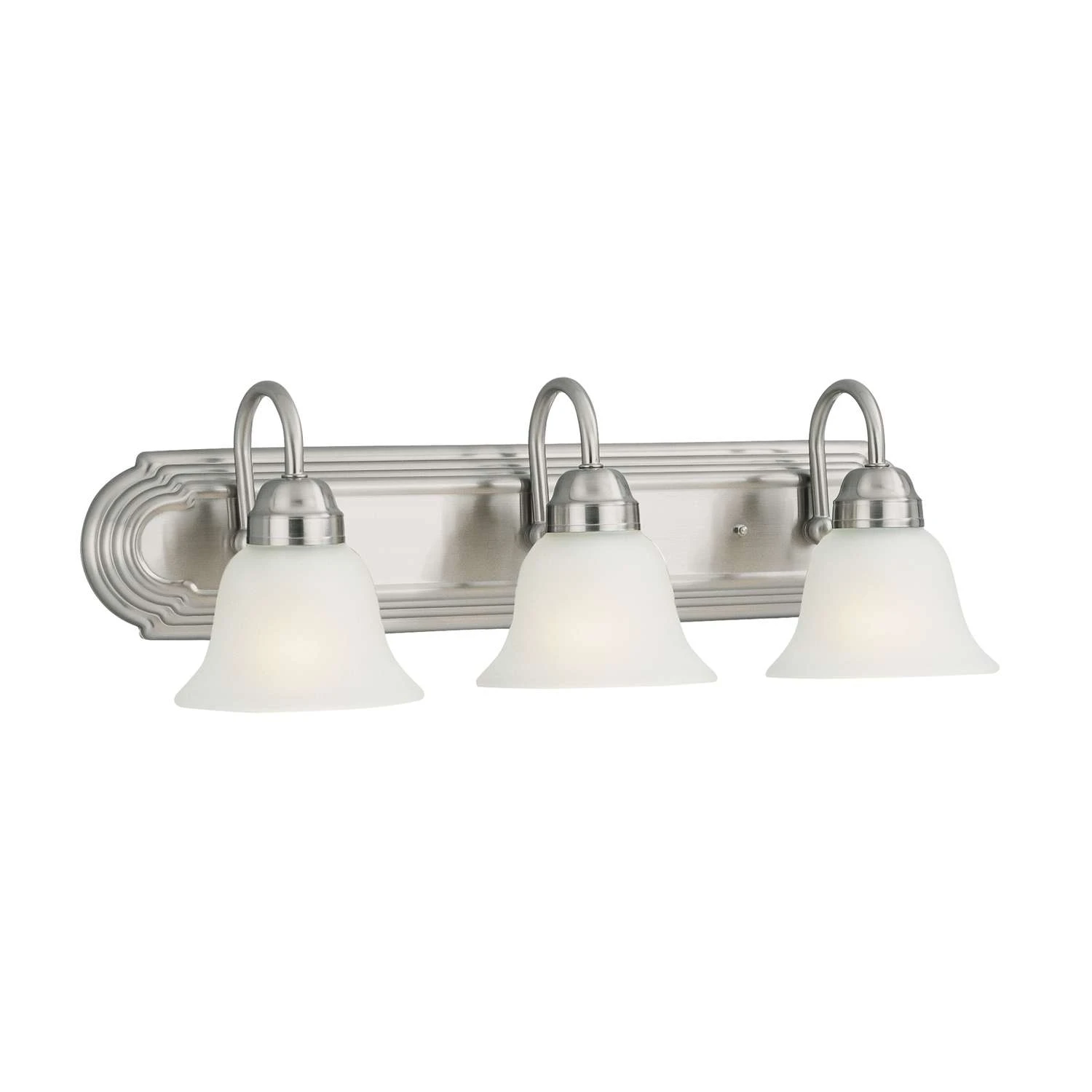 Design House Allante Satin Nickel 3 Lights Vanity Light Surface 1 Design House Allante Satin Nickel 3 Lights Vanity Light Surface