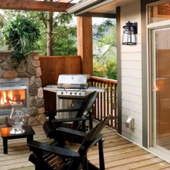 Globe Electric Vintage 1-Light Natural Bronze Ezekiel Wall Sconce -Lightify Store b8d2526f 6744 46be bf28 df05dd3d91cf