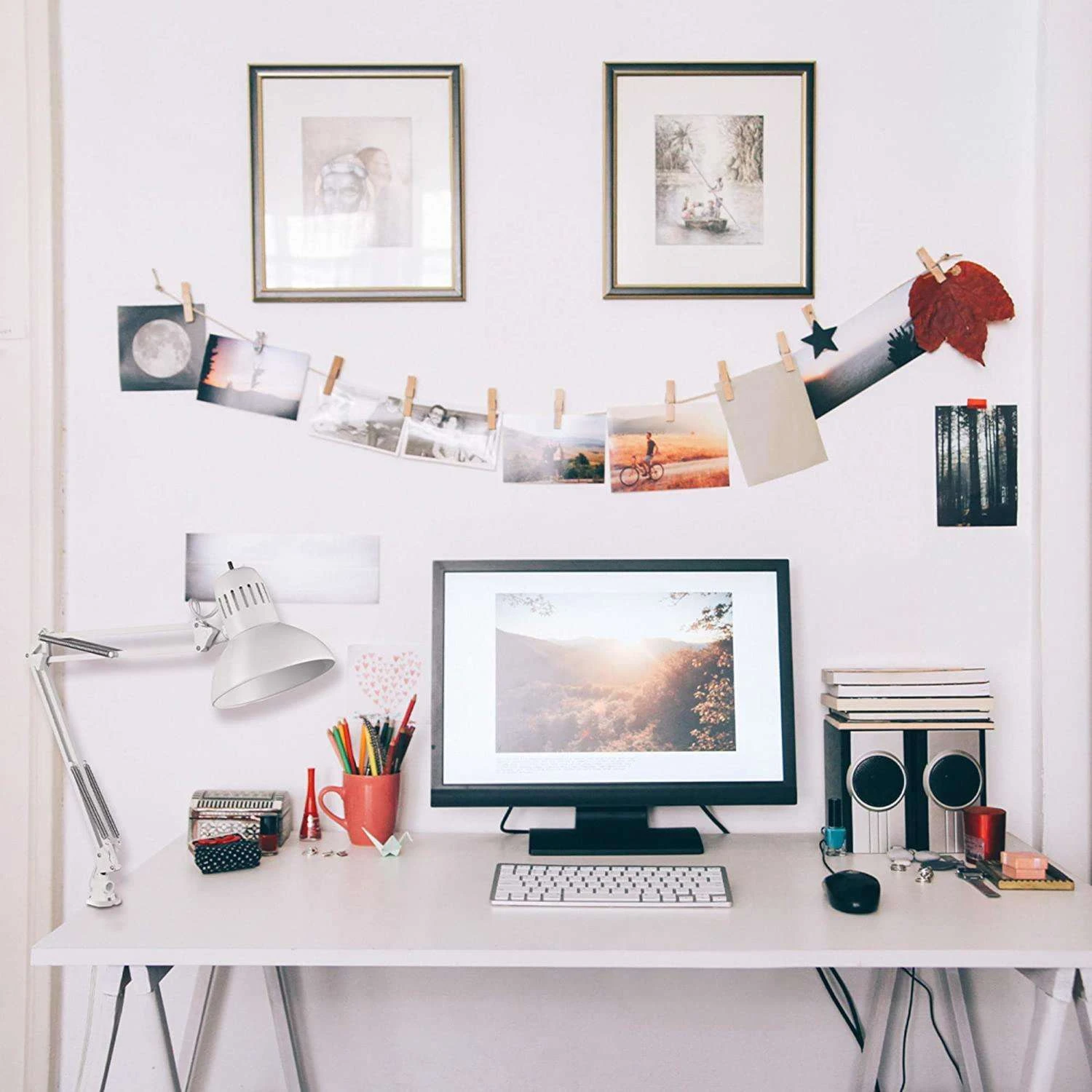 Globe Electric Architect 31.5 In. Gloss White Swing Arm Lamp 5 Globe Electric Architect 31.5 In. Gloss White Swing Arm Lamp - Image 5