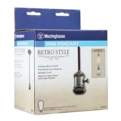 Westinghouse Antique Brass 1 Lights Pendant Light -Lightify Store bbcd83f1 0390 46cf 8bbe fbbe125d04a4