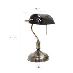 All The Rages Simple Designs 14.75 In. Antique Nickel Black Desk Lamp 6 All The Rages Simple Designs 14.75 In. Antique Nickel Black Desk Lamp -Lightify Store bc5bc6b4 4ab2 4202 9d1c cf839a22e151