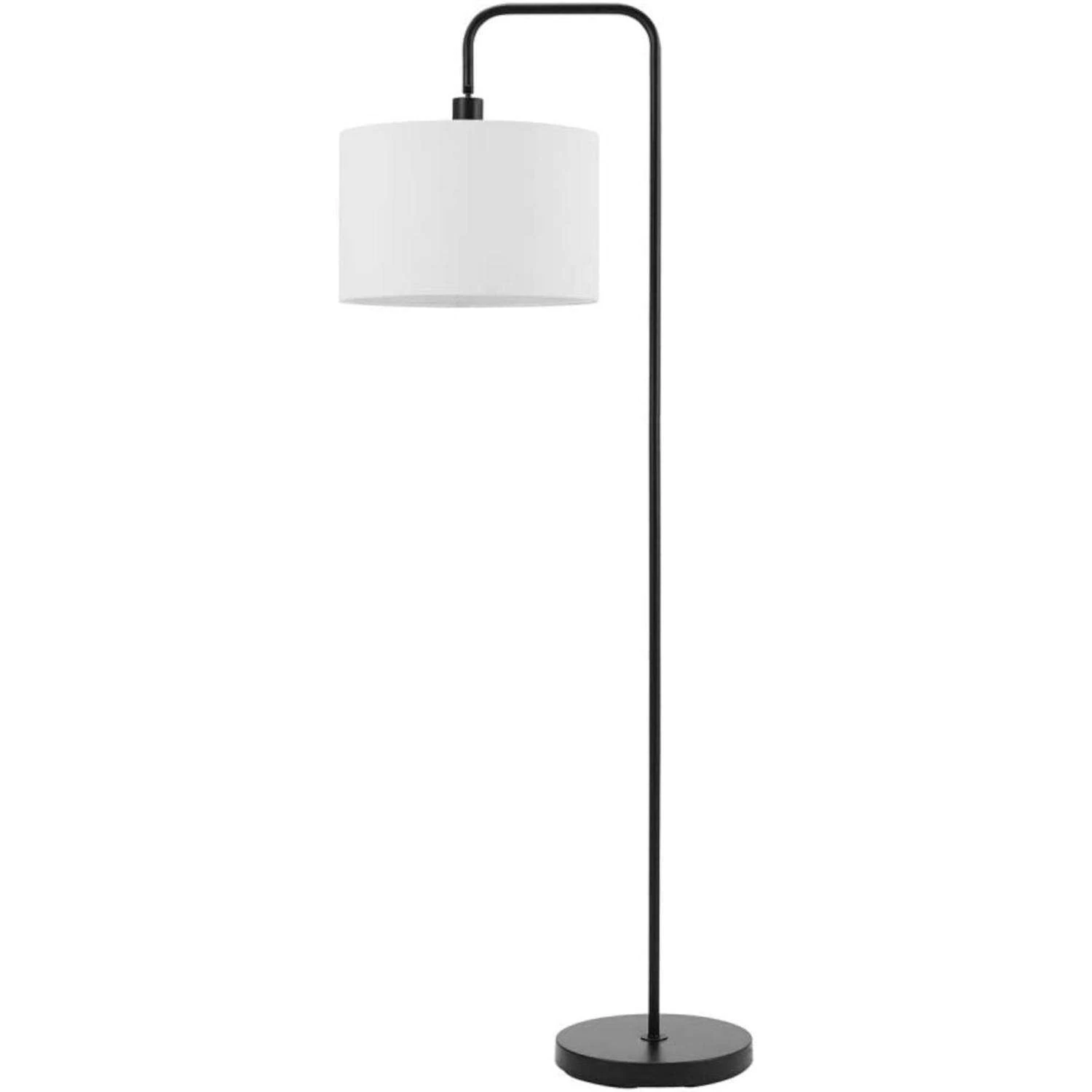 Globe Electric Barden 58 In. Matte Black/White Floor Lamp 1 Globe Electric Barden 58 In. Matte Black/White Floor Lamp