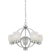 Westinghouse Brushed Nickel Gray 5 Lights Chandelier