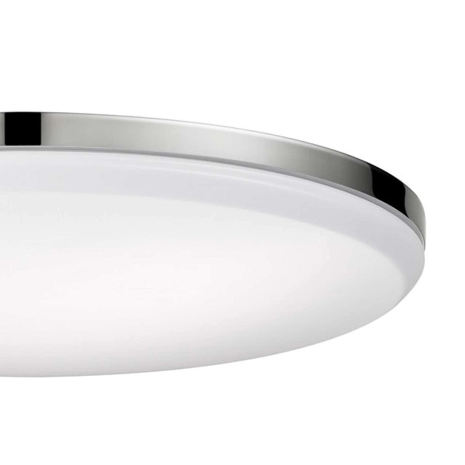 Globe Electric Ellington 2 In. H X 14 In. W X 14 In. L Chrome Ceiling Light 2 Globe Electric Ellington 2 In. H X 14 In. W X 14 In. L Chrome Ceiling Light - Image 2