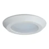 Halo BLD6 Series Matte White 6 In. W Aluminum LED Canless Recessed Downlight 10.3 W