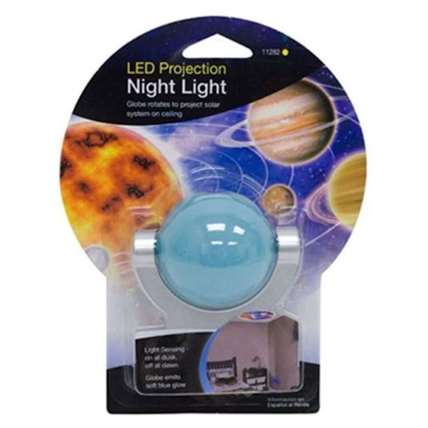 GE Automatic Plug-in Solar System LED Projectable Night Light 2 GE Automatic Plug-in Solar System LED Projectable Night Light - Image 2