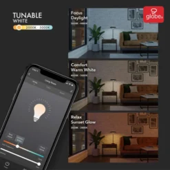 Globe Electric Smart Home 20 In. Matte Black Table Lamp -Lightify Store cce3dd42 f922 415c aed7 cafecea9b952