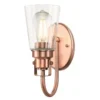 Westinghouse Ashton 1-Light Washed Copper Wall Sconce