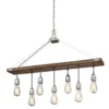 Westinghouse Elway Barnwood Gray 7 Lights Chandelier