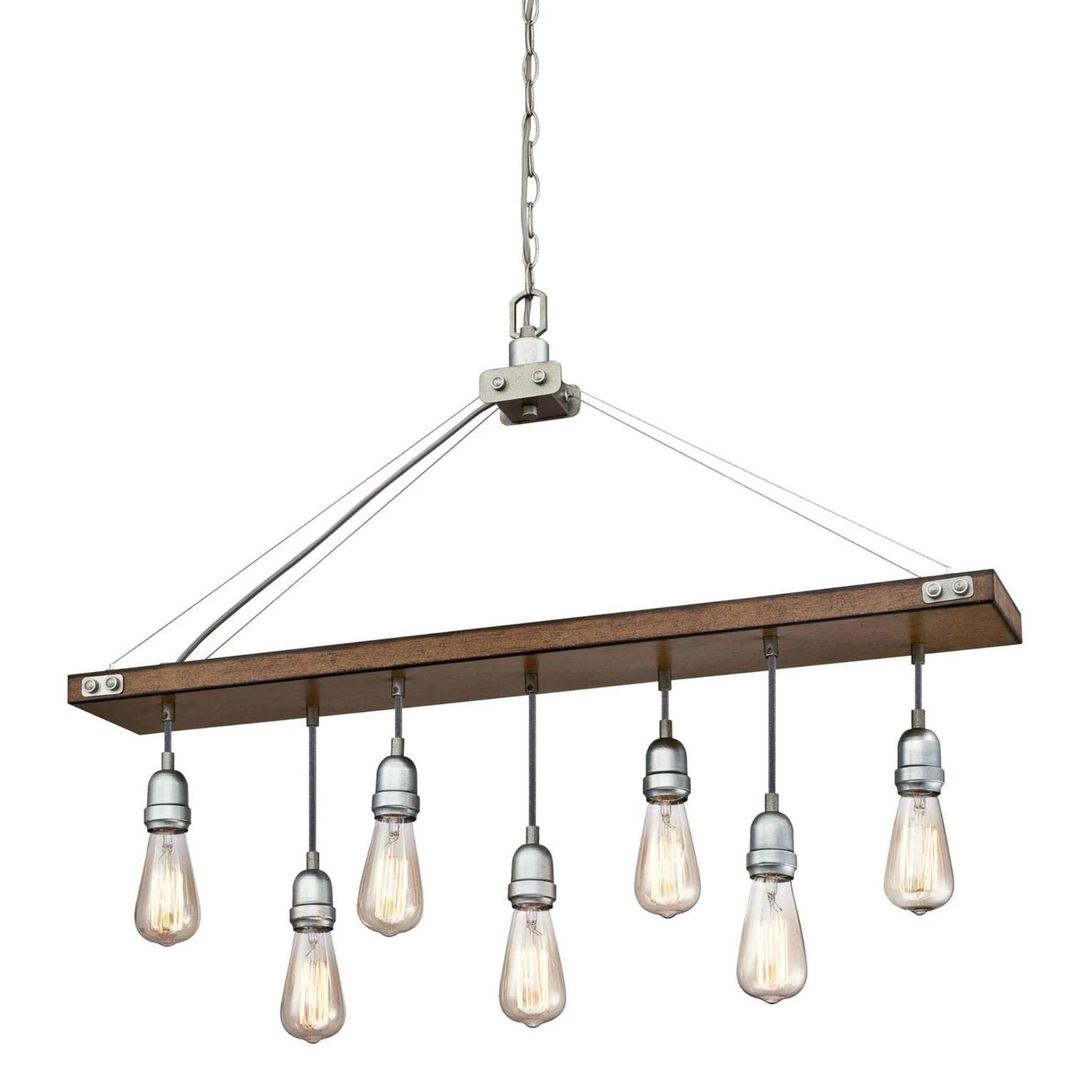 Westinghouse Elway Barnwood Gray 7 Lights Chandelier 1 Westinghouse Elway Barnwood Gray 7 Lights Chandelier
