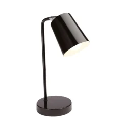 Newhouse Lighting Oslo 14.5 In. Black Desk Lamp