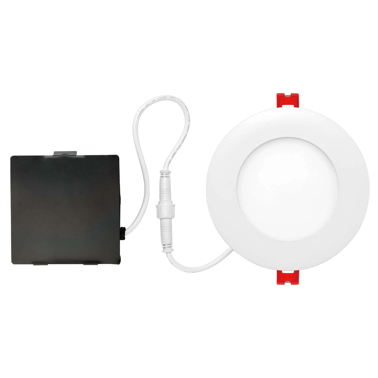 Globe Electric Ultra Slim Energy Star White 4 In. W Aluminum LED Canless Recessed Downlight 9 W 2 Globe Electric Ultra Slim Energy Star White 4 In. W Aluminum LED Canless Recessed Downlight 9 W - Image 2