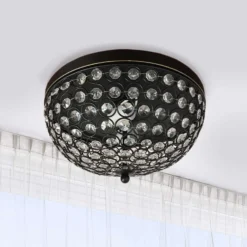 Lalia Home 6.5 In. H X 13 In. W X 13 In. L Bronze Ceiling Light -Lightify Store d4c20f83 adda 4940 9b7b db697d17df51