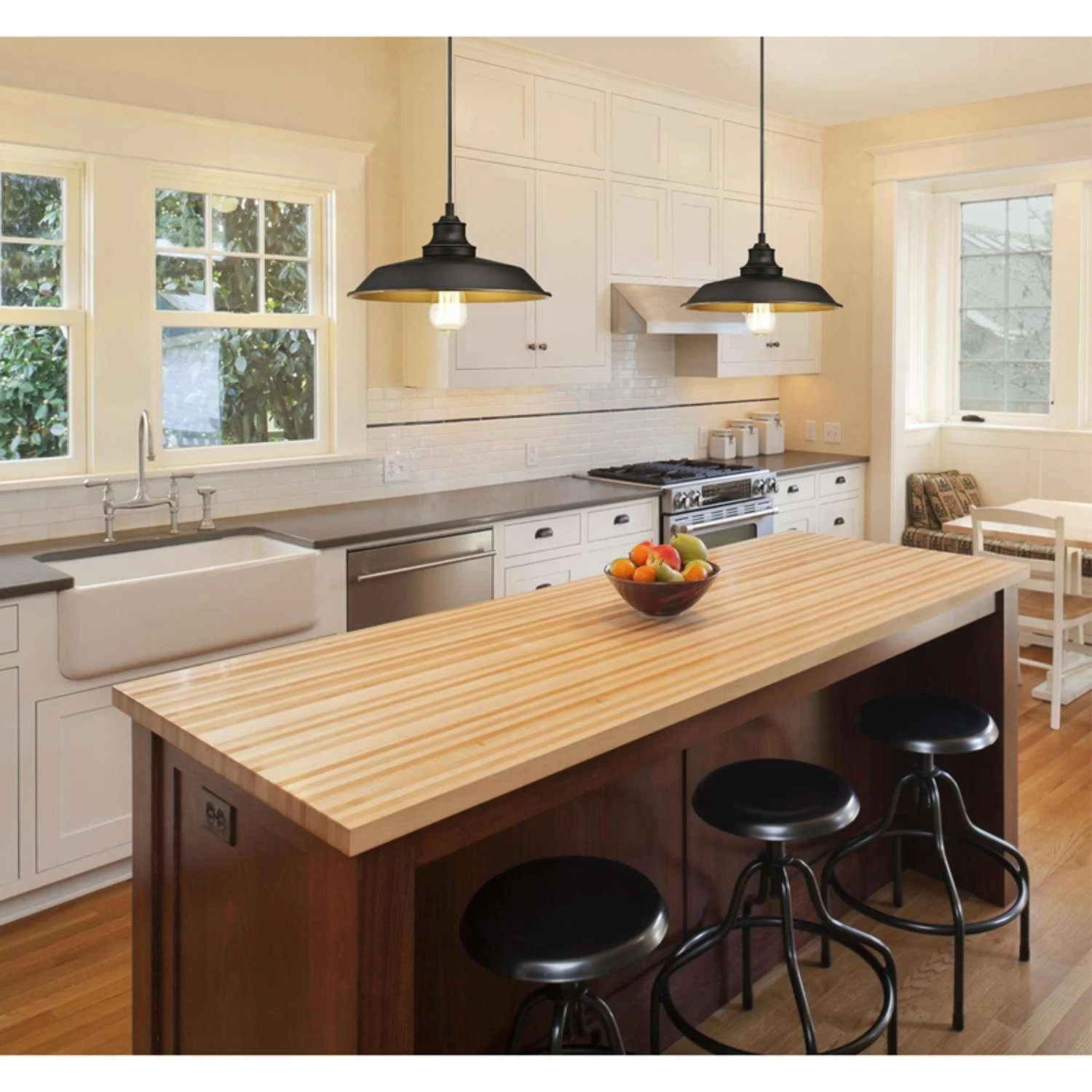 Westinghouse Iron Hill Oil Rubbed Bronze 1 Lights Pendant Light 2 Westinghouse Iron Hill Oil Rubbed Bronze 1 Lights Pendant Light - Image 2