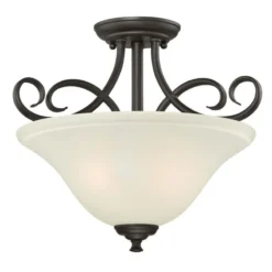 Westinghouse Dunmore 12.32 In. H X 14.49 In. W X 14.49 In. L Ceiling Light