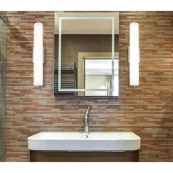 Westinghouse Brushed Nickel 1 Lights LED Vanity Light Wall Mount -Lightify Store dac01db2 28fc 430f 9131 f77c0b6e8862