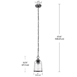 Globe Electric Roth Oil Rubbed Bronze Bronze 1 Lights Pendant Light -Lightify Store dae5b6b8 4736 4409 8ec3 8634e55dc4f6