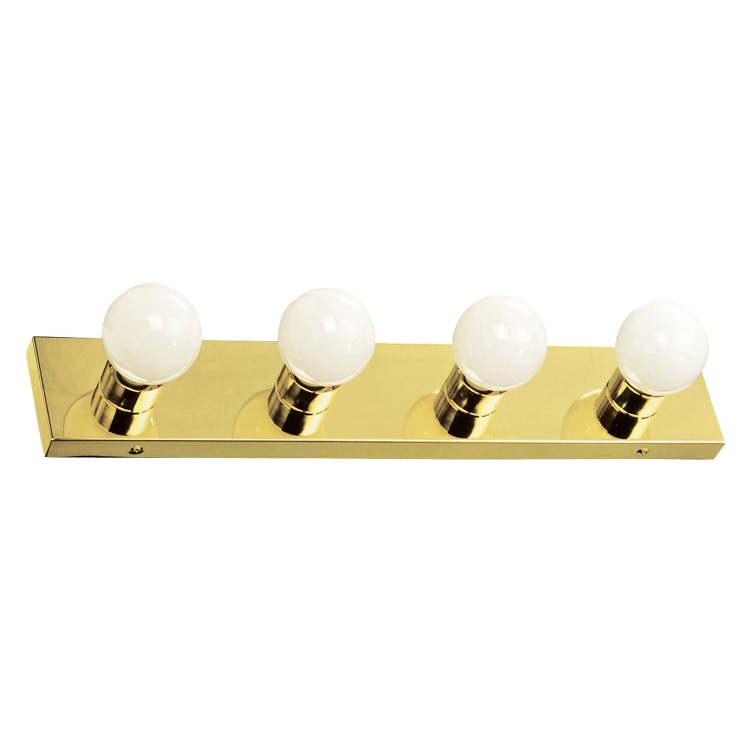 Design House Polished Brass 4 Lights Bath Light Surface 1 Design House Polished Brass 4 Lights Bath Light Surface