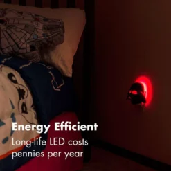 Star Wars Automatic Plug-in Darth Vader LED Color Changing Night Light -Lightify Store dc430653 67d6 4add ad6e 8c09ef727e35