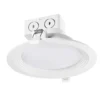 Globe Electric Value Pack White 6 In. W Plastic LED Canless Recessed Downlight 11 W