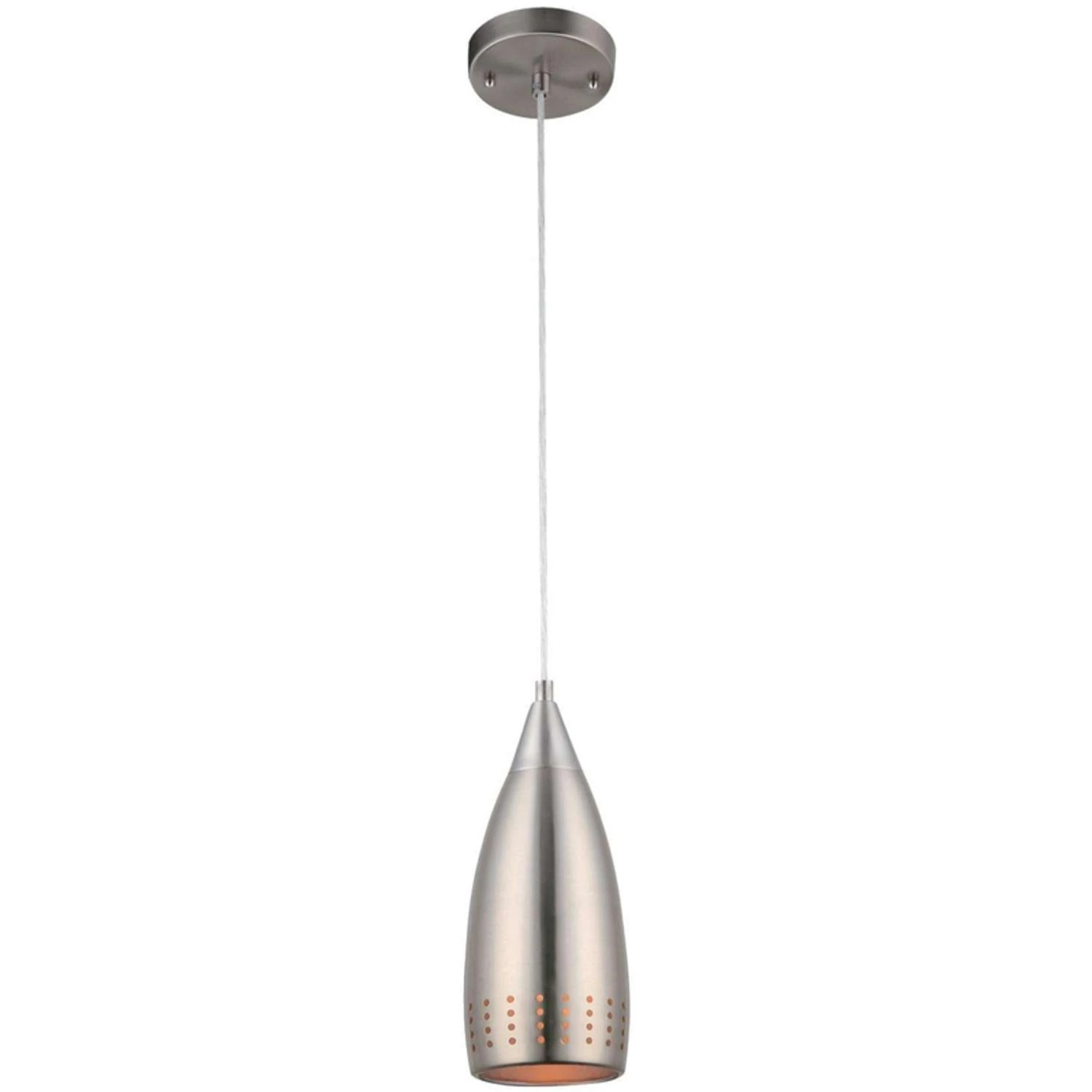 Westinghouse Percy Brushed Nickel 1 Lights Pendant Light 1 Westinghouse Percy Brushed Nickel 1 Lights Pendant Light
