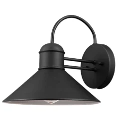 Globe Electric Sebastien 1-Light Black Wall Sconce -Lightify Store e1a10430 aac9 4251 a955 21c9db2909f1