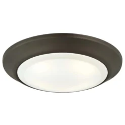 Westinghouse Oil-Rubbed Bronze Brown 5.5 In. W Steel LED Canless Recessed Downlight 15 W