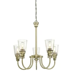 Westinghouse Ashton Brushed Nickel Metallic 5 Lights Chandelier