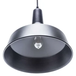 Globe Electric Barnyard Matte Black 1 Lights Pendant Light -Lightify Store e946f582 364e 420e 9c08 38f600b1bc5f