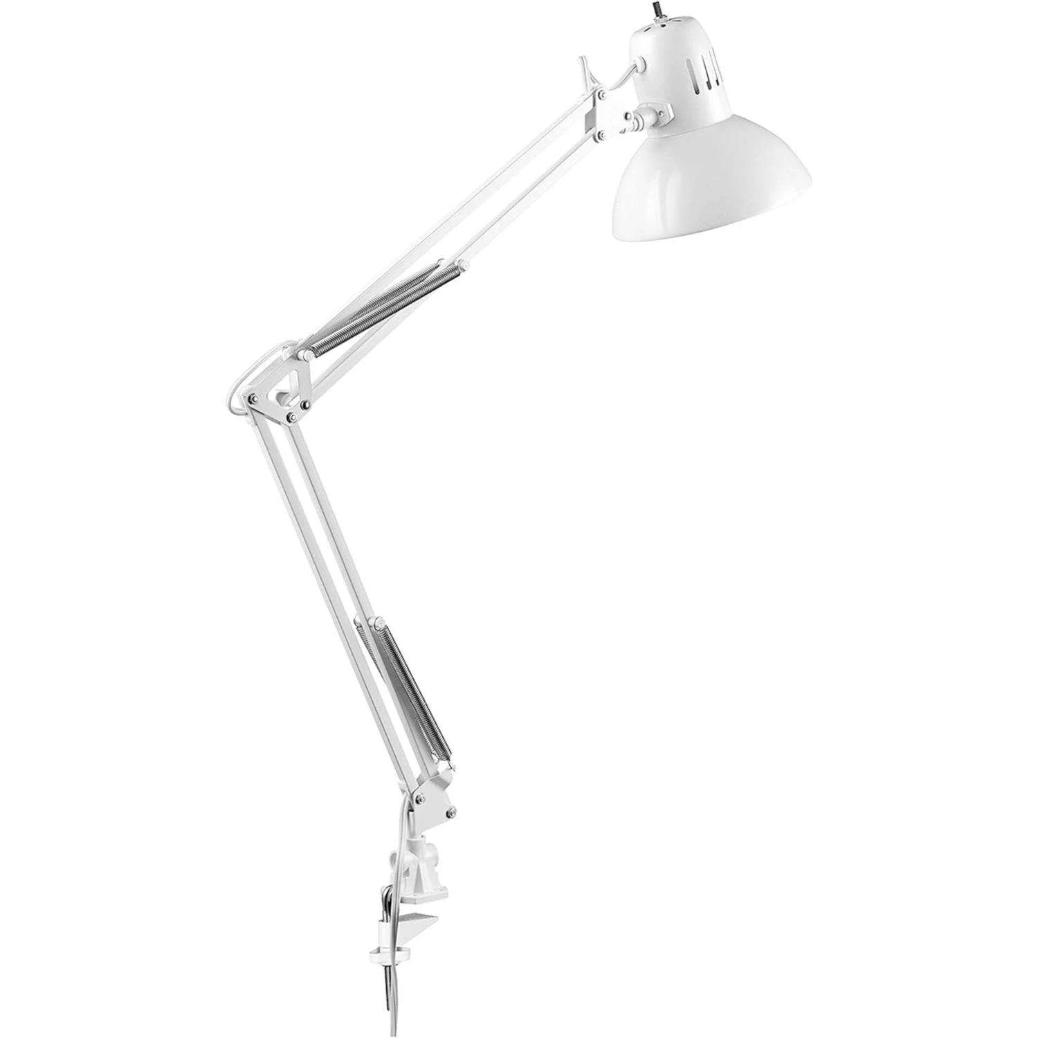 Globe Electric Architect 31.5 In. Gloss White Swing Arm Lamp 1 Globe Electric Architect 31.5 In. Gloss White Swing Arm Lamp