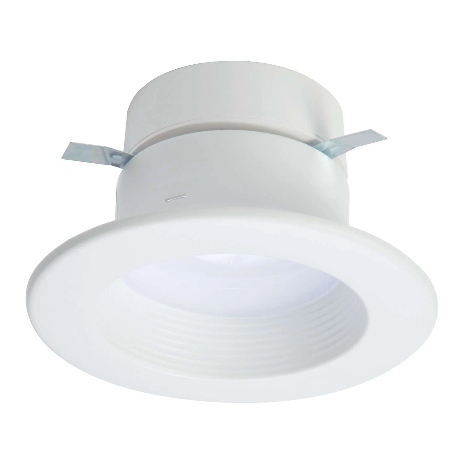 Halo RL4 Series Matte White 4 In. W LED Retrofit Recessed Lighting 11.7 W 1 Halo RL4 Series Matte White 4 In. W LED Retrofit Recessed Lighting 11.7 W